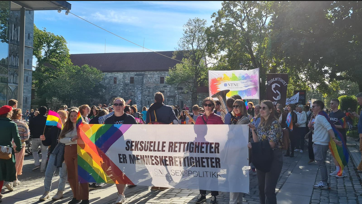 Stort Engasjement Under Trondheim Pride Sex Og Politikk 